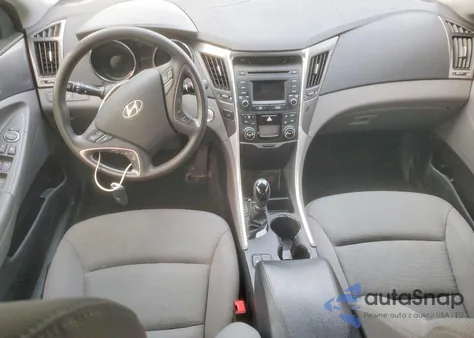 2015 Hyundai Sonata Hybrid z USA, uszkodzony, nr VIN KMHEC4A45FA134183